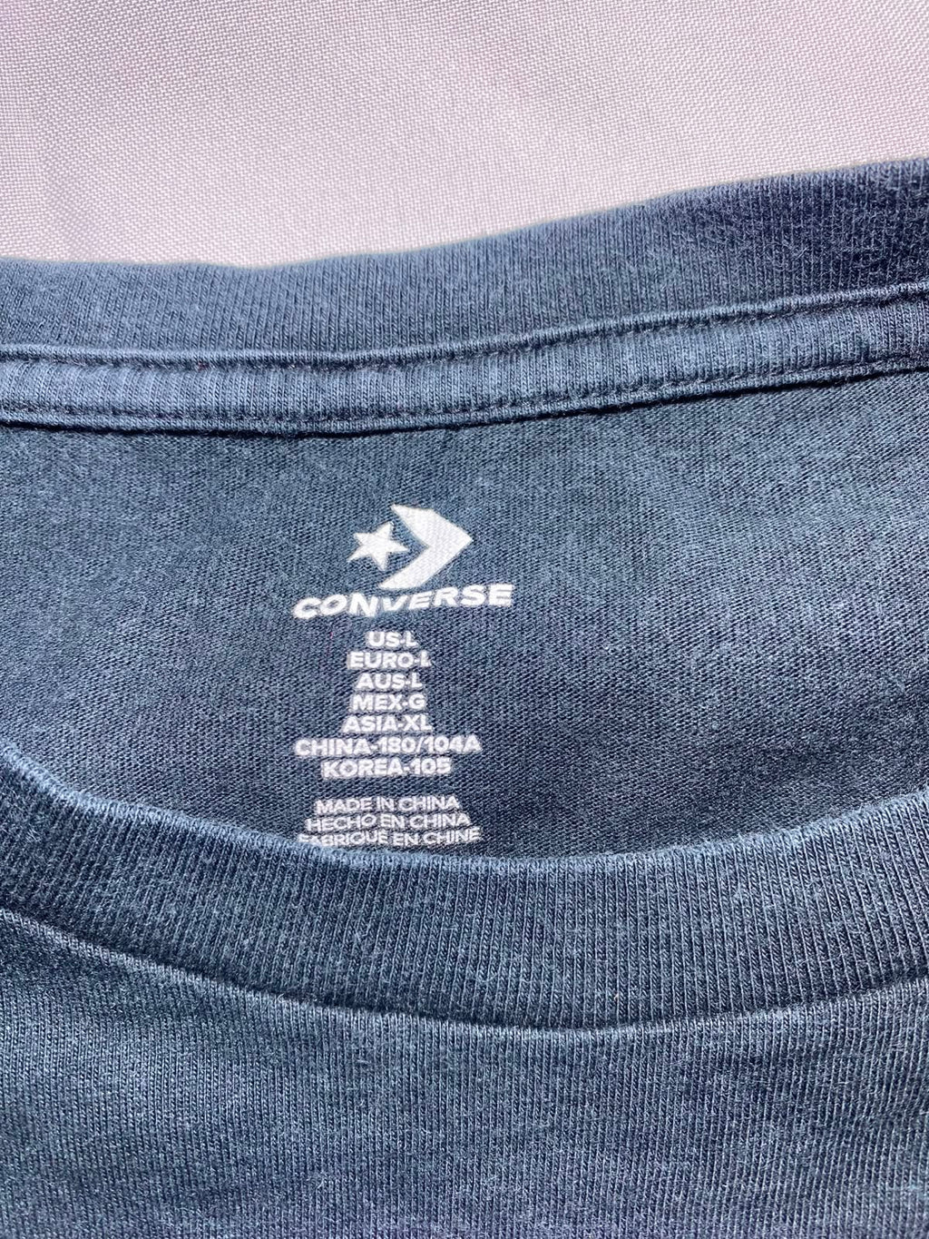 Converse Tee - Etiqueta talla L