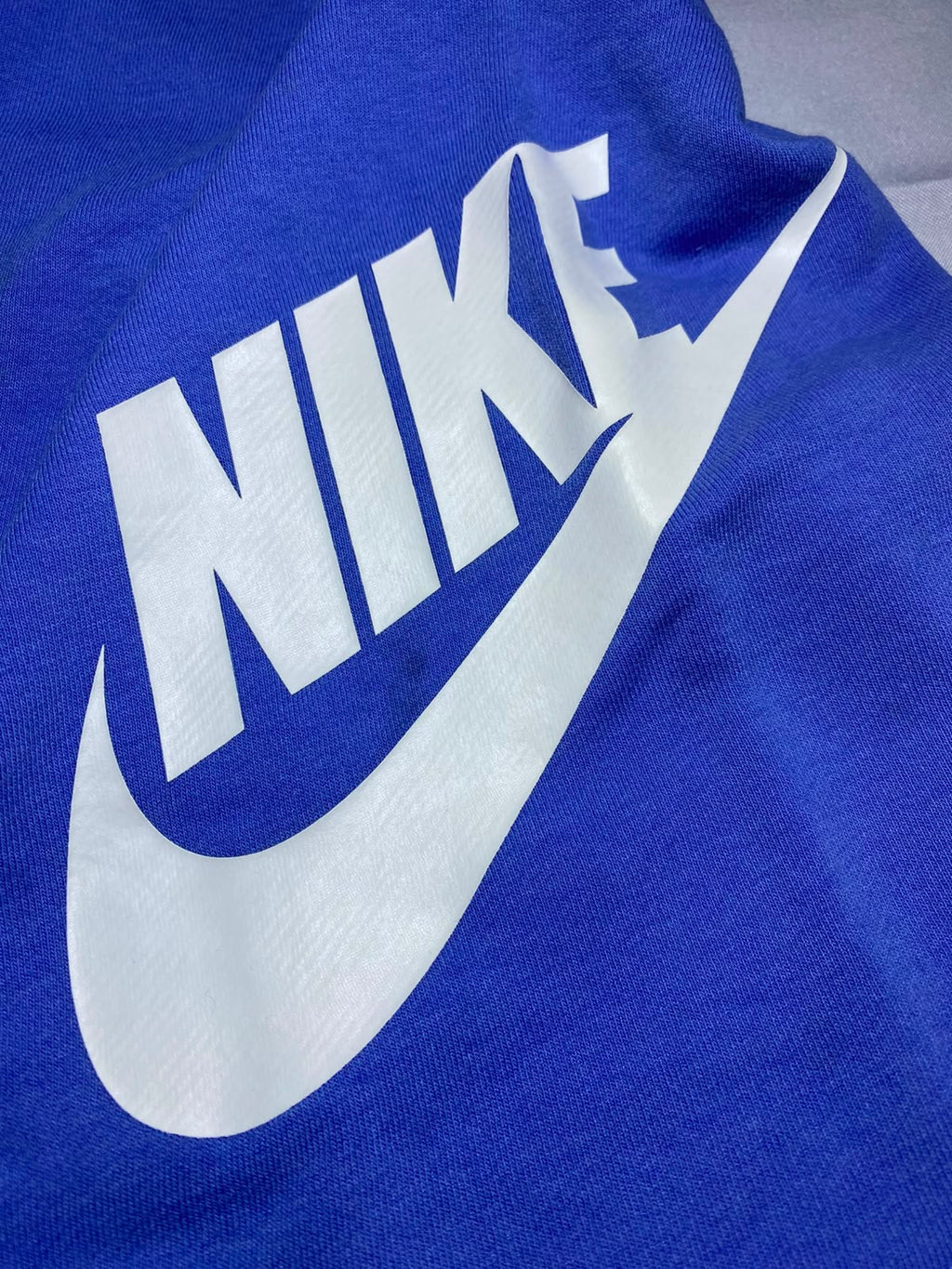 Nike Alumni Short Blue - Detalle logo Nike