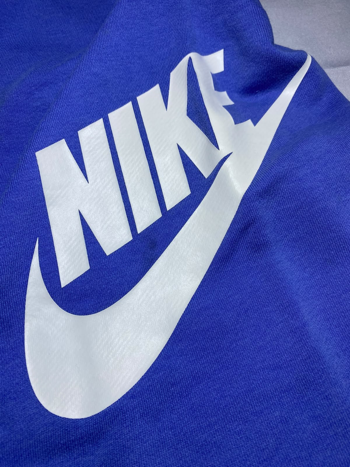 Nike Alumni Short Blue - Detalle logo Nike