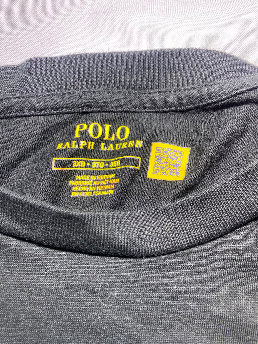 Polo Ralph Lauren Pocket Tee - Etiqueta talla 3XB Made in Vietnam