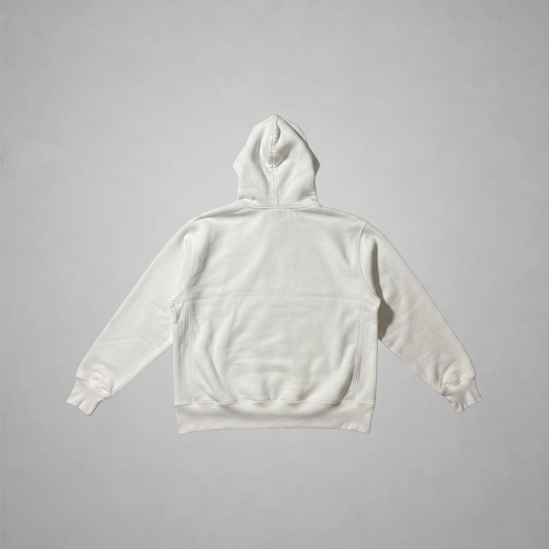 Champion White Hoodie - vista trasera