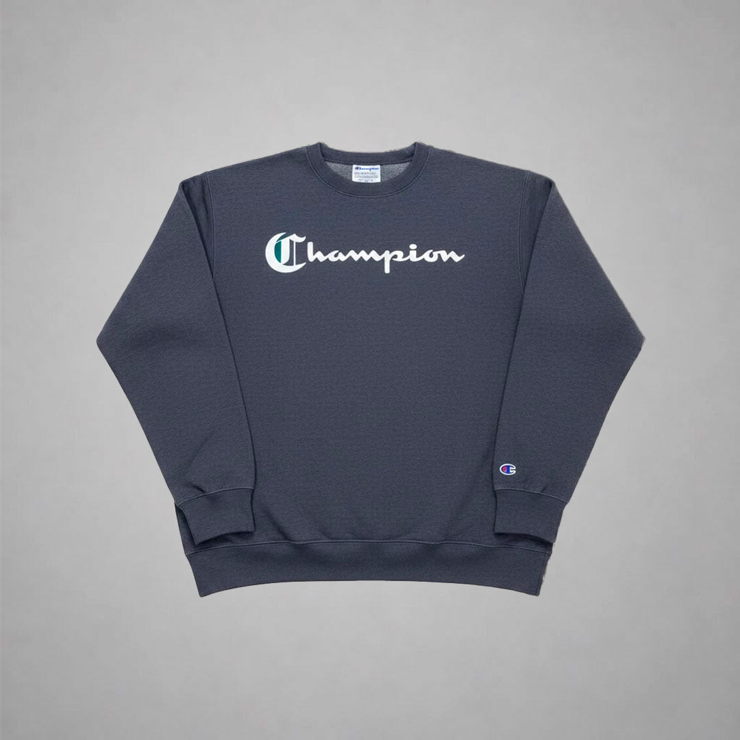 Champion Crewneck Gris - vista frontal