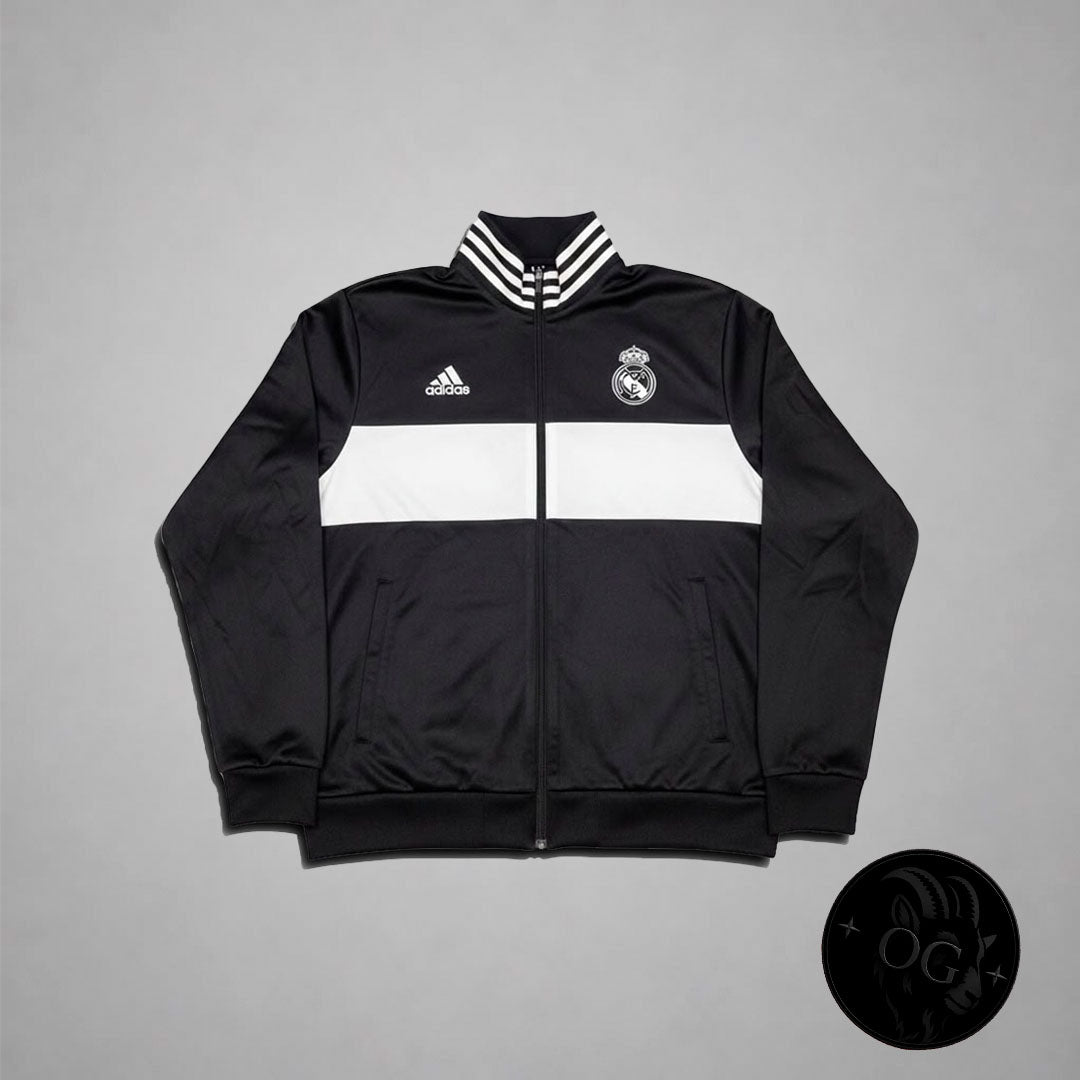 Adidas x Real Madrid Track Jacket - Vista frontal completa