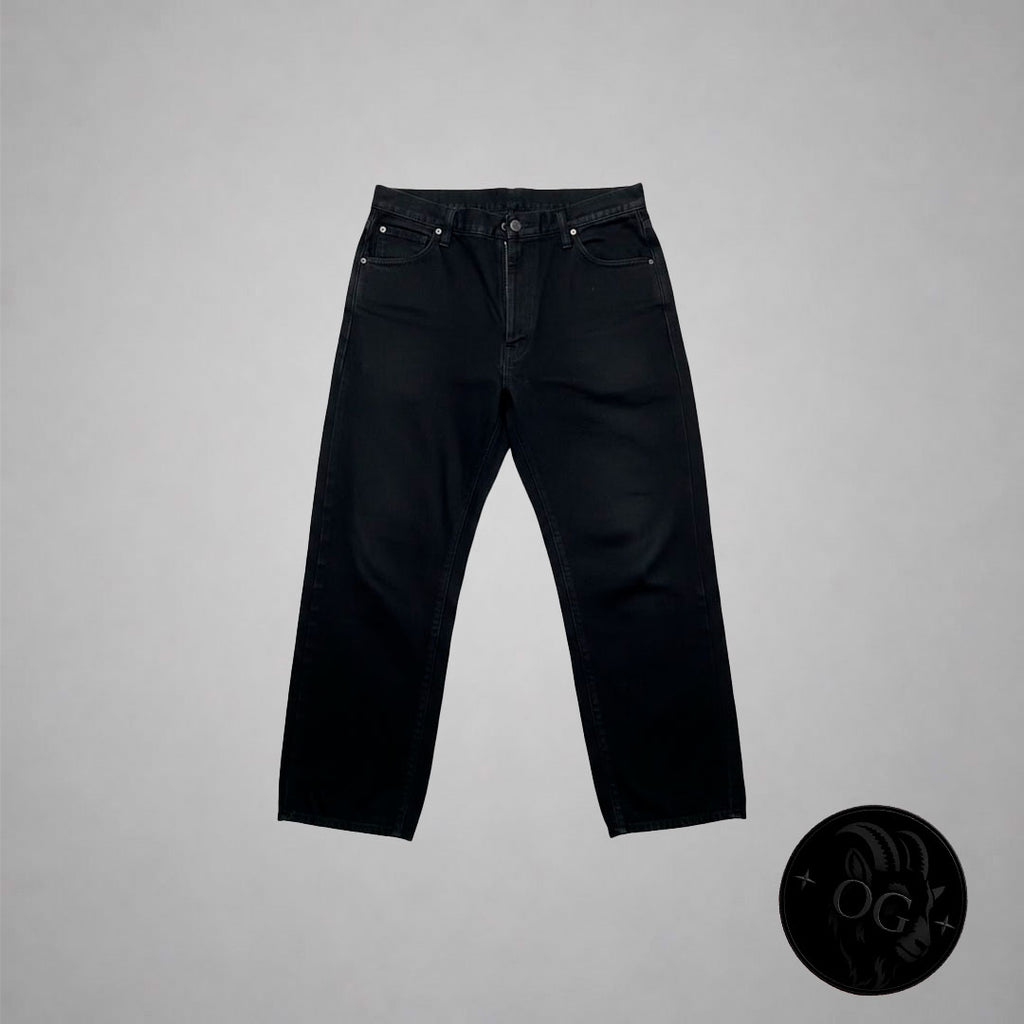 Wrangler Authentic Jeans Black - Vista frontal completa