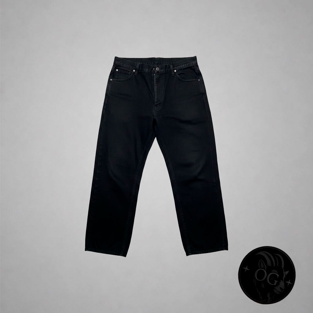 Wrangler Authentic Jeans Black - Vista frontal completa