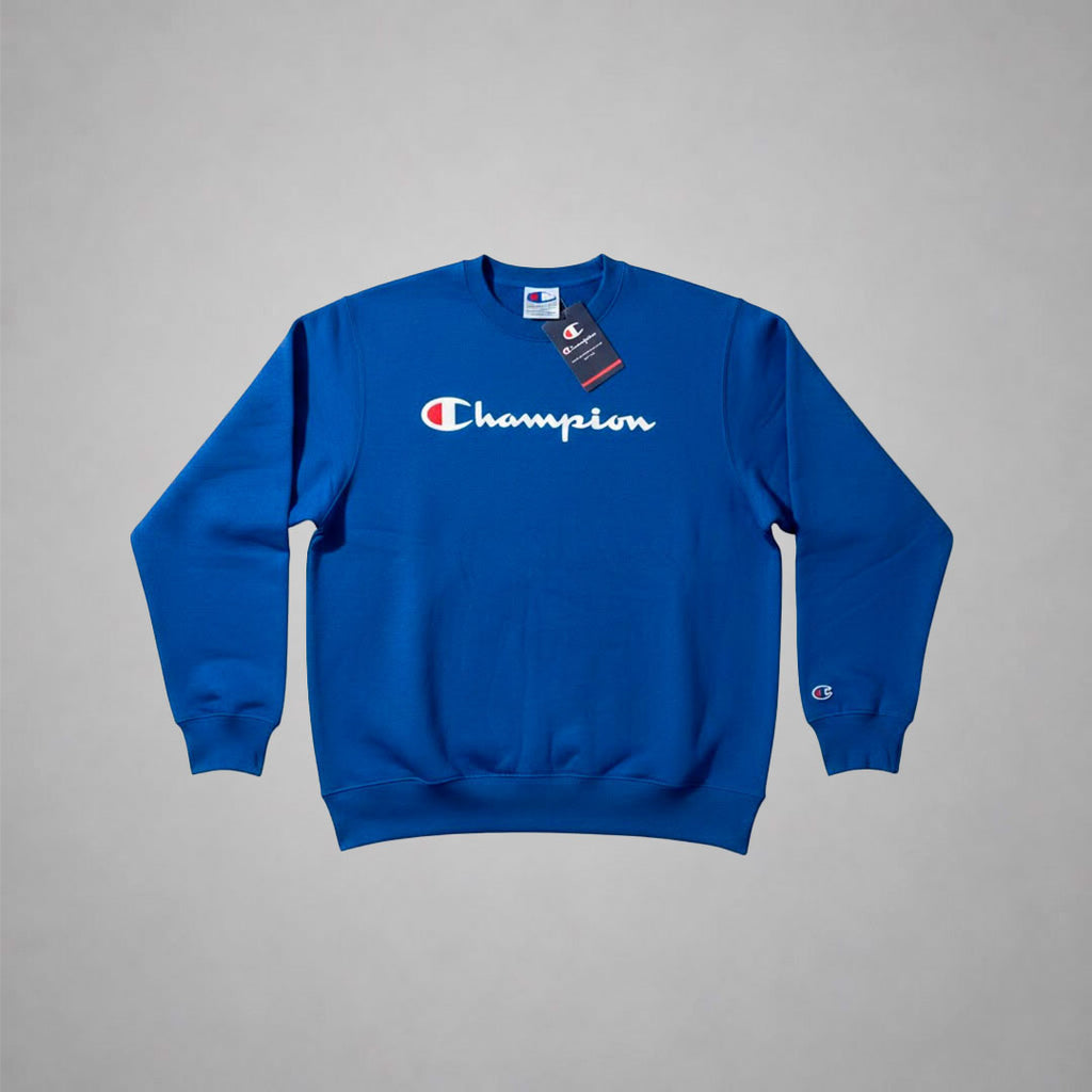 Champion Blue Crewneck - vista frontal