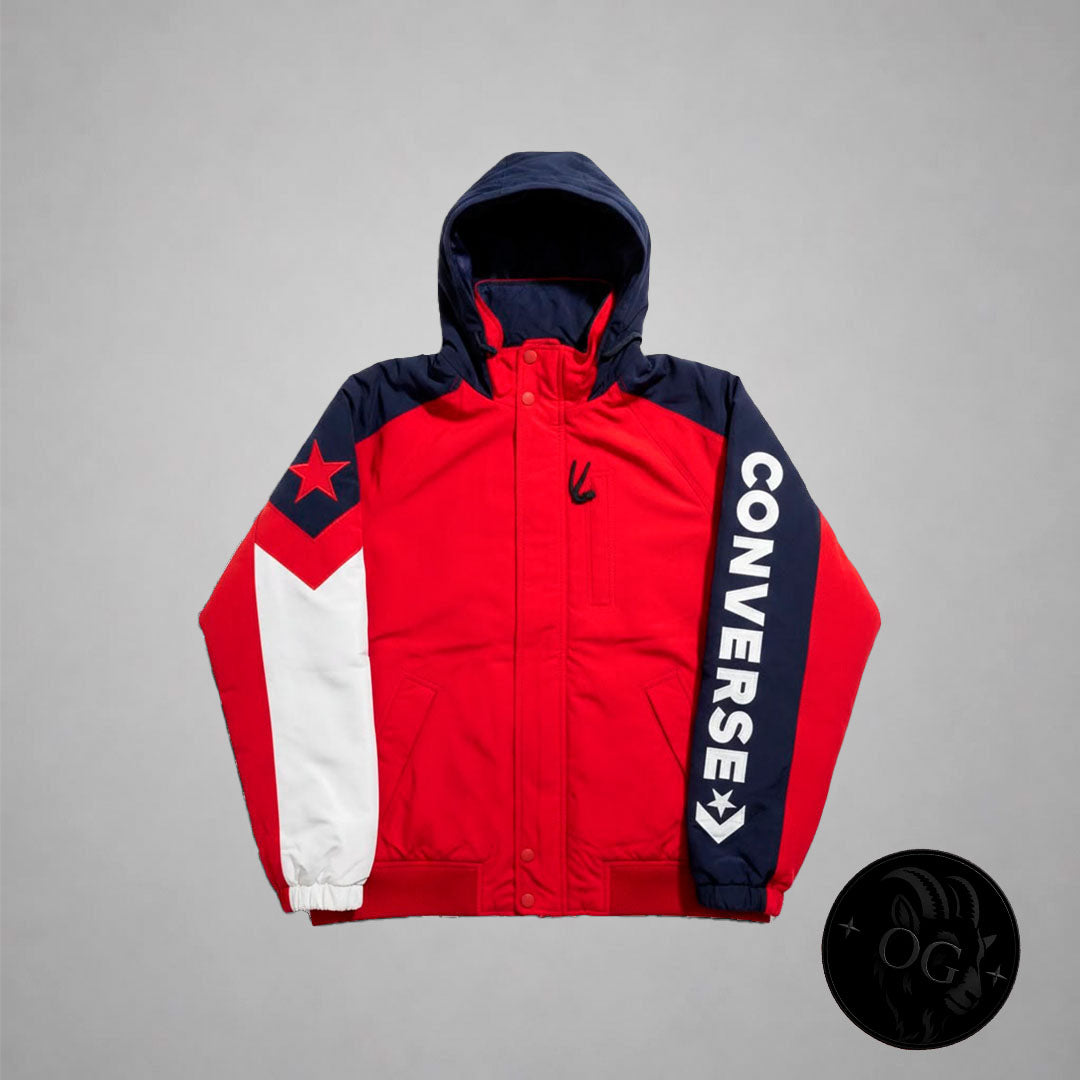 Converse Colorblock Jacket - Vista frontal completa
